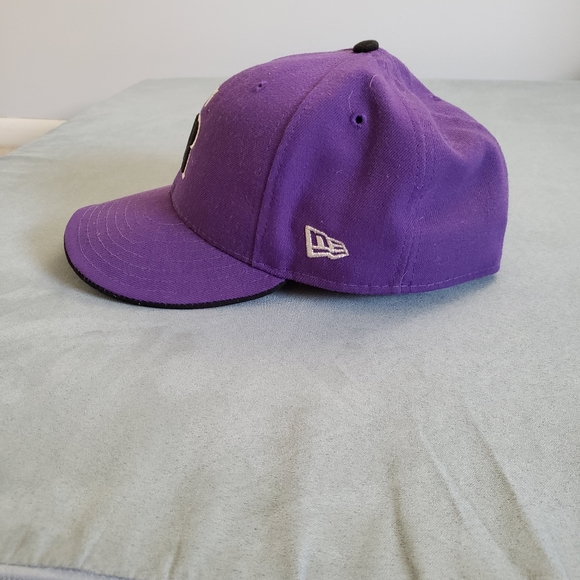 7 1/8 Rockies Baseball Hat - Picture 3 of 5